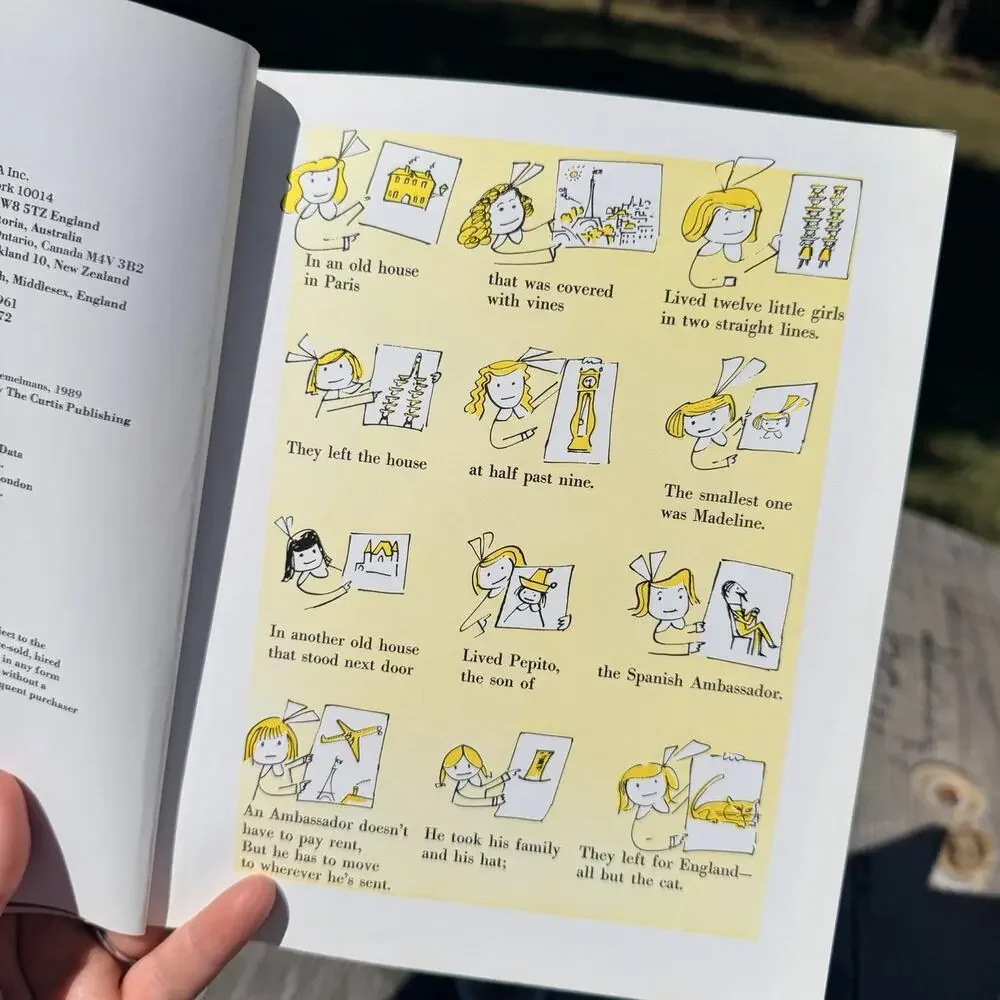 Madeline And Madeline In London Paperback Books By Ludwig Bemelmans